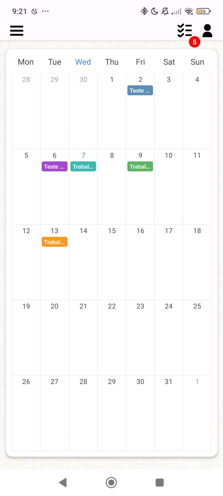 Schedule module
